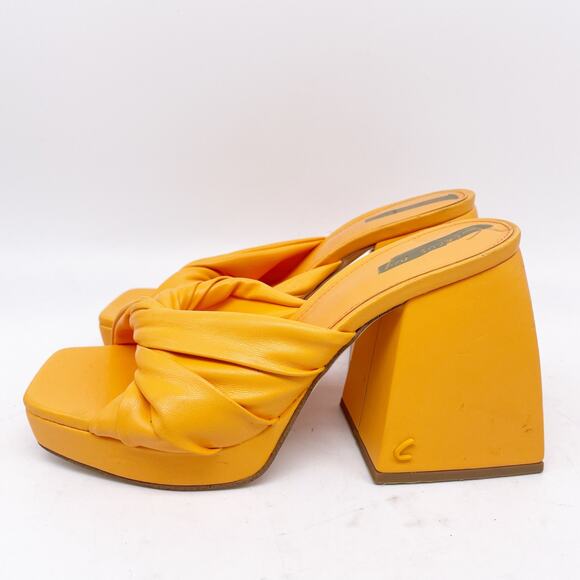 Circus Sam Edelman Women's Marianna Woven Slide Sandals Orange Size 5M - Picture 5 of 14